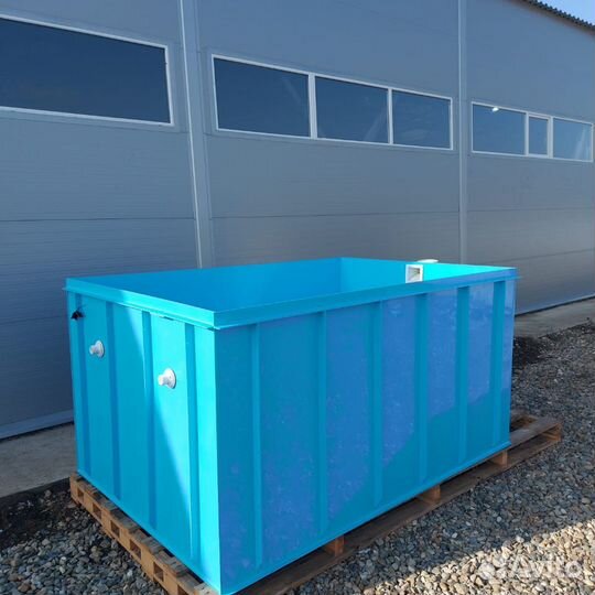 Бассейн из полипропилена 3х2х1,5