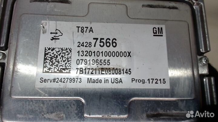 Блок управления кпп Buick Regal 2017, 2018