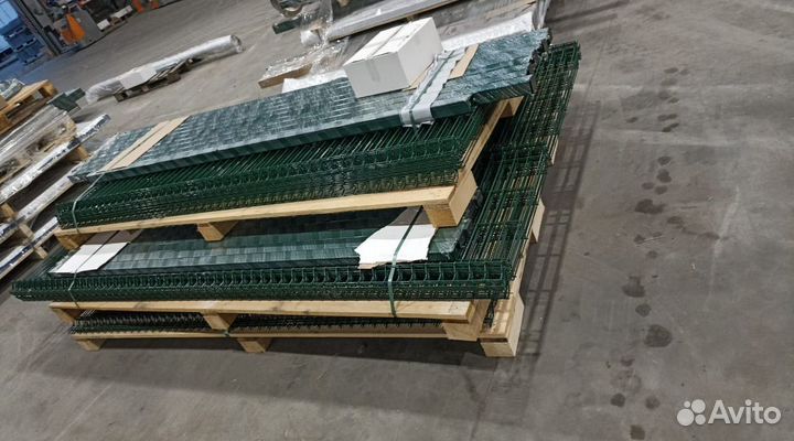 Забор из 3D сетки быстро