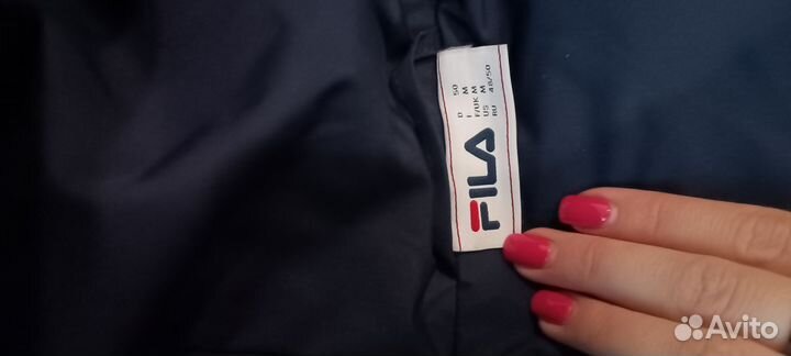 Пуховик мужской fila