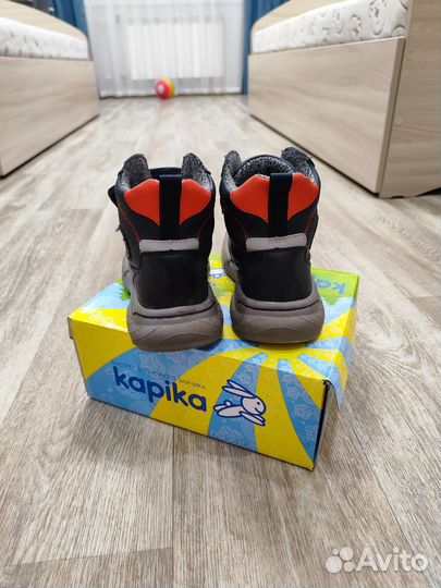 Продам ботинки (деми)для мальчика, бренд kapika