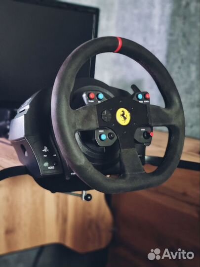 Руль thrustmaster t300 + T-lcm