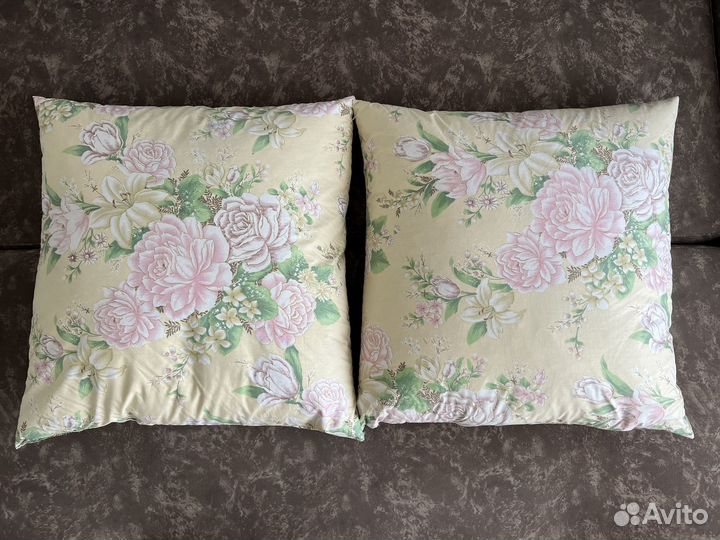 Подушка пухо-перьевая 70х70см