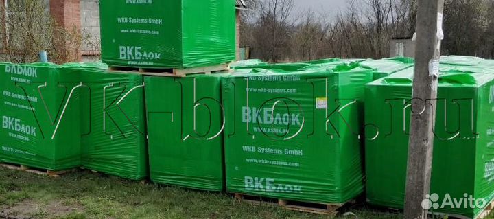 Газоблоки вкблок