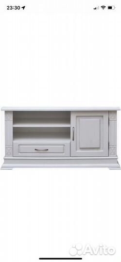 Тумба под тв из массива дуба