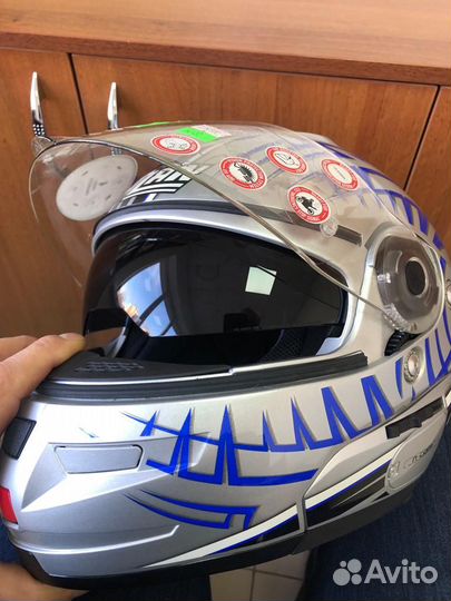 Мотошлем nolan N103 Secret N-com XS трансформер