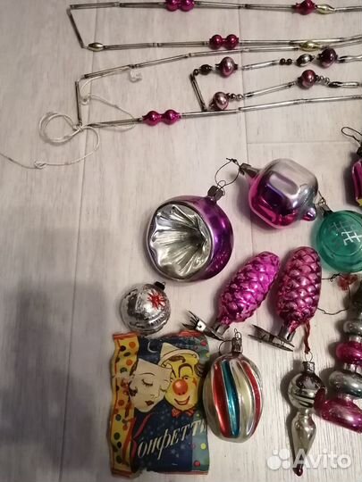 Новогодние игрушки СССР