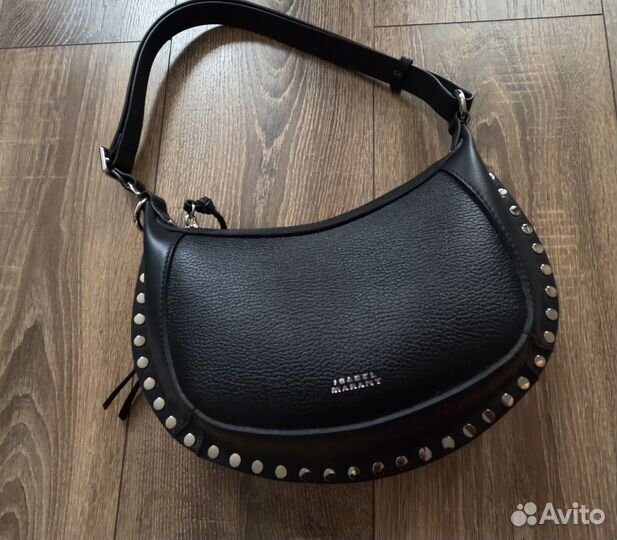 Сумка Isabel Marant Black Oskan Moon