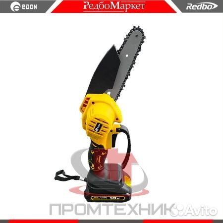 Мини-пила цепная аккум. Edon ACS-18/6 + набор