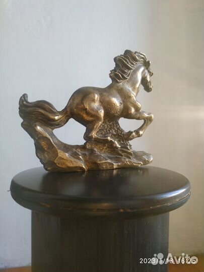 Литьё, Бронза, Латунь, фигурка, Конь