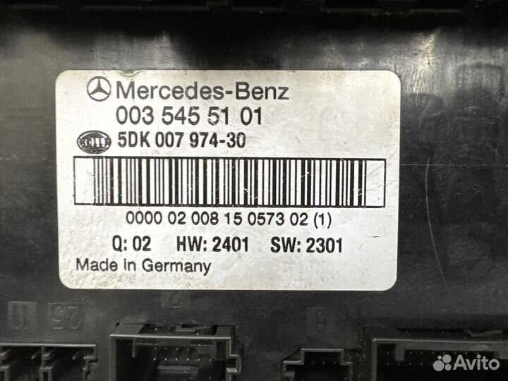 Блок предохранителей Mercedes W203