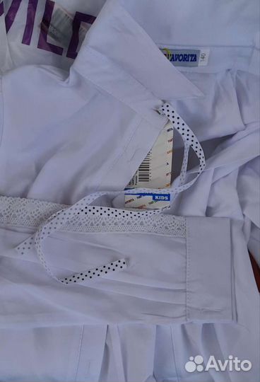 Рубашка для девочки 128