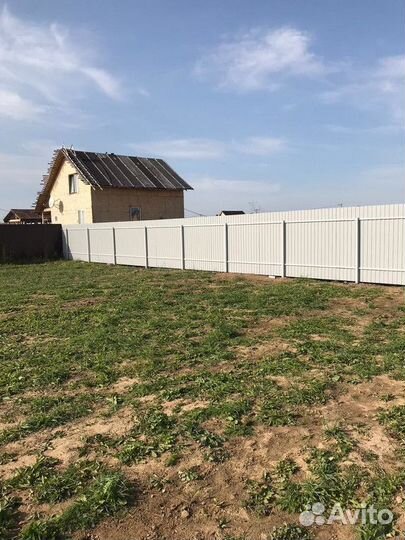 Заборы из профнастила / забор под ключ / заборы