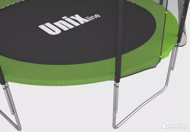 Батут unix line Simple 8 ft Green (outside)