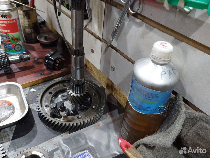 Шестерни кпп ваз и пара 3.7 (08конструктив)