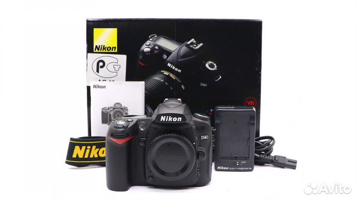 Nikon D90 body в упаковке (пробег 3125 кадров)