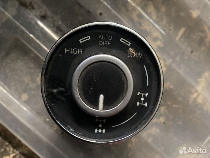 Кнопка включения дифференциала туарег 1
