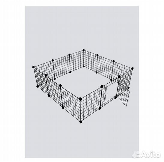 Вольер для щенков, собак.24 секции, 30 на 30 см