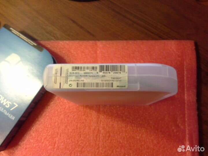 Microsoft Windows 7 Professional RU x32/x64 BOX