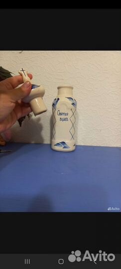 Бутылка керамическая