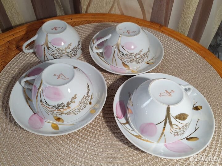 Чайные пары Дулево. Сервиз