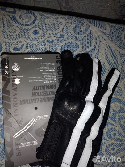 Перчатки для мотоцикла из козий кожи