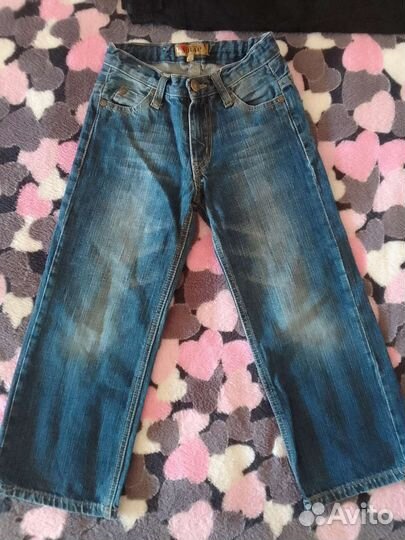 Джинсы и брюки 110,122,134,140