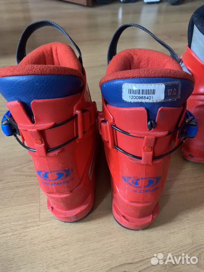 Горнолыжные ботинки детские 17,5 Salomon Rossi