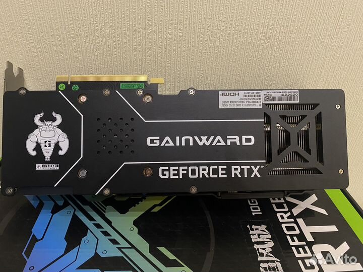 Видеокарта Gainward RTX 3080 Chasing The Wind, 10G