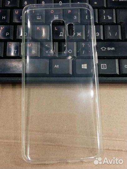 Чехол-Накладка на Samsung Galaxy S9 (прозрачная)