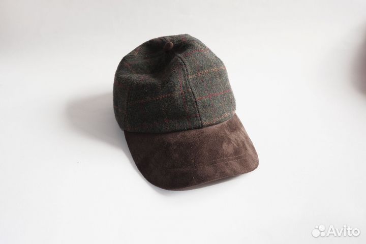 Кепка как Barbour Harris Tweed шерсть Timberland