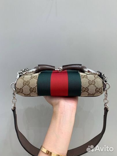 Сумка gucci horsebit chain
