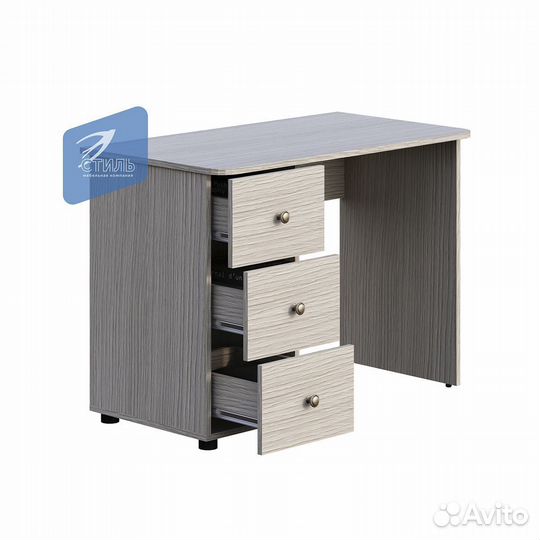 Мийа-3 Стол письменный Ясень шимо светлый