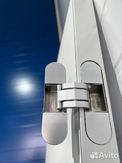 Дверь скрытого монтажа под покраску кромка алюмини