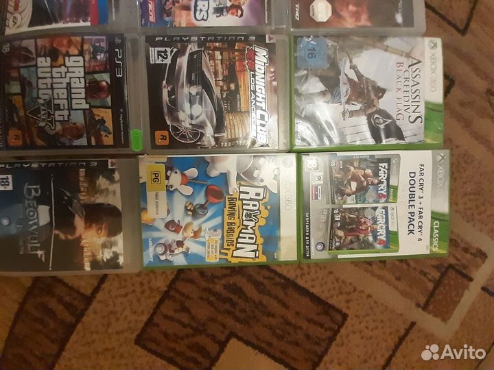 Диски на xbox 360 и на ps3 лецензия