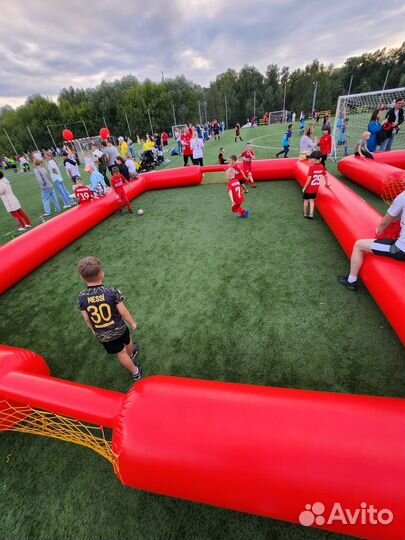 Надувное поле для игры в футбол 1х1 (панна)