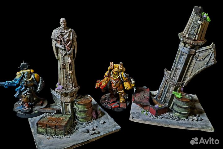 Террейн роспись Вархаммер