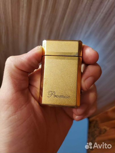 Зажигалка Zippo позолоченная Promise газовая