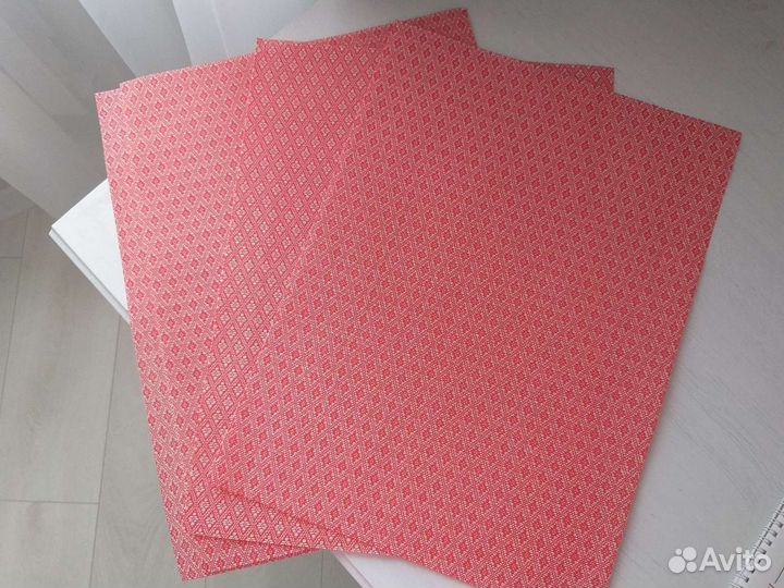 Салфетки для сервировки,икеа,пластик,комплект 4 шт