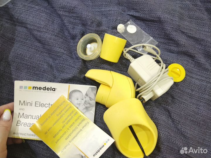Молокоотсос электрический medela + Avent ручной