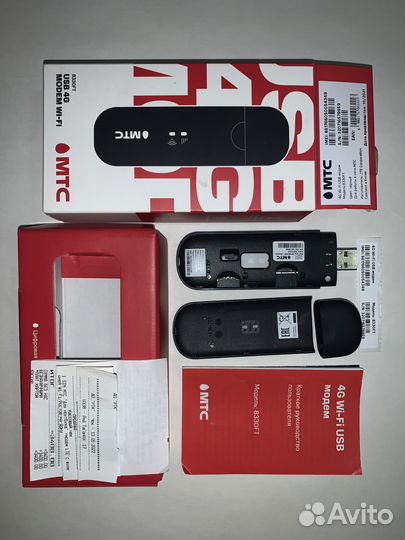 USB 4G модем WI-FI 8330FT МТС