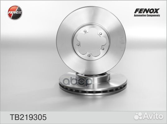 TB219305 диск торм. пер. Ford Transit 2.4TDCi