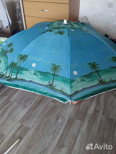 Зонт пляжный большой