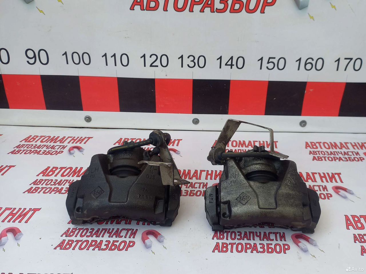 Супорт тормозной передний Рено Дастер 2 19 н.в