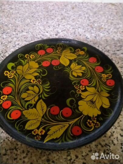 Деревянная посуда, хохлома