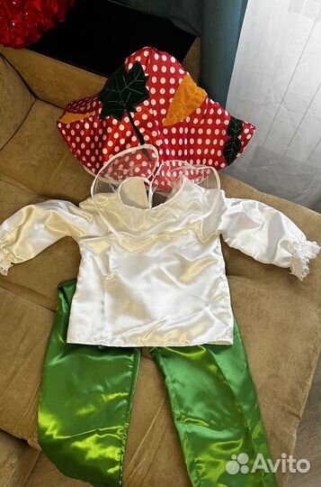 Костюм гриба-мухомора