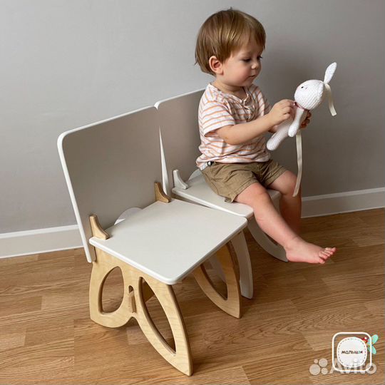 Детский столик и стульчик деревянный новый