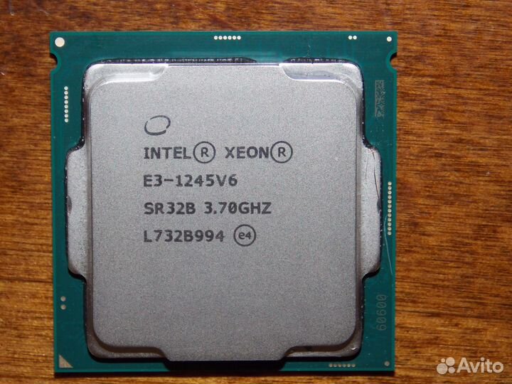 Intel E3-1270v6 E3-1245v6 E3-1270v5 1245v5 /1151