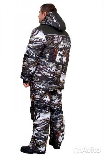 Костюм мужской зимний для охоты и рыбалки