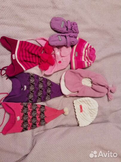 Детские шапки весенние и зимние